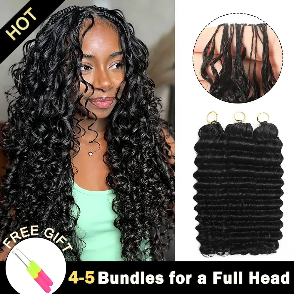New 2026 Ramiss Body Wave Crochet Human Hair Pre-Separated 50g/Pack Time-Saving