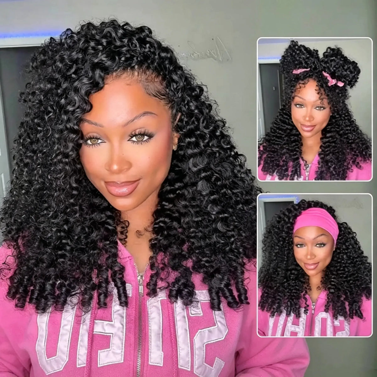 New 2026 Ramiss Burmese Curly Crochet Human Hair Pre-Separated 50g/Pack Time-Saving