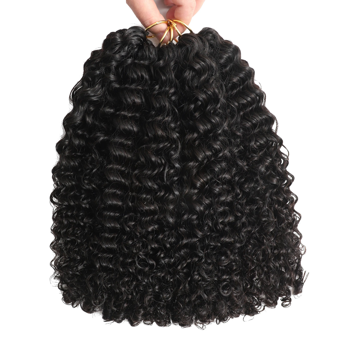 New 2026 Ramiss Water Wave Crochet Human Hair for Mircale Knots Boho Braids Knotless Burmese Curly Kinky Curly Feather Crochet Human Hair